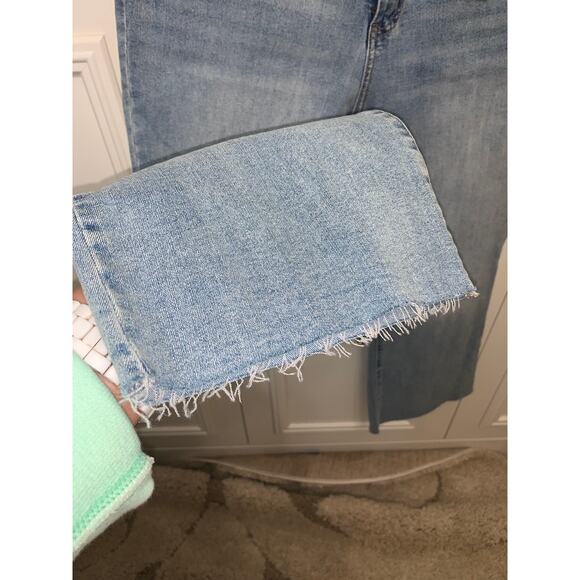 NWT Jessica Simpson Women's Ankle Flare Jeans Blue Size 16 Light Wash - Picture 5 of 7